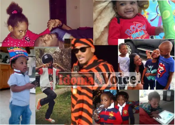 2Baba At 40: Meet The Seven Children Of 2face Idibia [Photos]